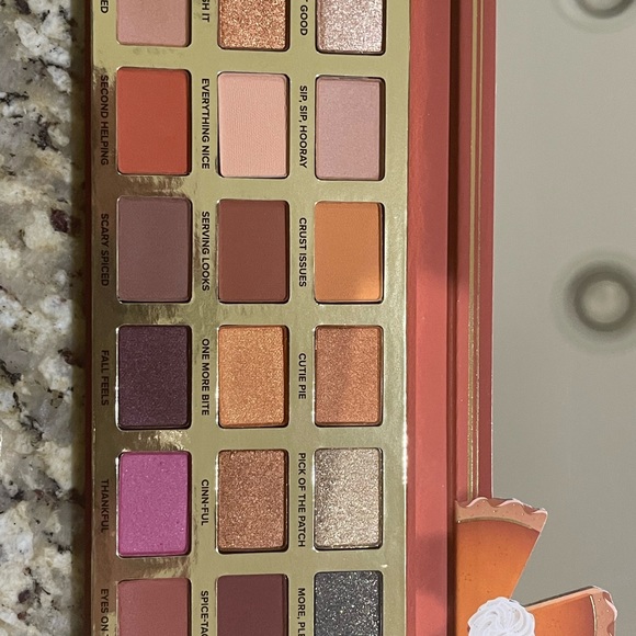 Too Faced Pumpkin Spice Second Slice Fall 2022 Eye palette new in box - Picture 3 of 4